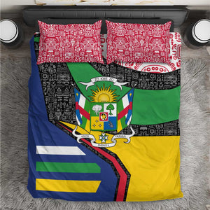 Central African Republic Bedding Set Multicolor Tribal Design - African Pride
