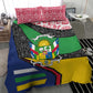Central African Republic Bedding Set Multicolor Tribal Design - African Pride
