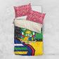 Central African Republic Bedding Set Multicolor Tribal Design - African Pride