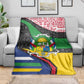 Central African Republic Blanket Multicolor Tribal Design - African Pride