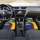Central African Republic Car Mats Multicolor Tribal Design - African Pride
