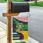 Central African Republic Garden Flag Multicolor Tribal Design - African Pride