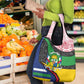 Central African Republic Grocery Bag Multicolor Tribal Design - African Pride
