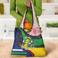 Central African Republic Grocery Bag Multicolor Tribal Design - African Pride