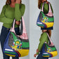 Central African Republic Grocery Bag Multicolor Tribal Design - African Pride