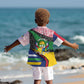 Central African Republic Kid Hawaiian Shirt Multicolor Tribal Design - African Pride
