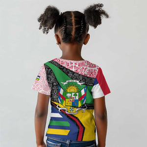 Central African Republic Kid T shirt Multicolor Tribal Design - African Pride