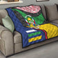 Central African Republic Quilt Multicolor Tribal Design - African Pride