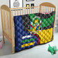 Central African Republic Quilt Multicolor Tribal Design - African Pride