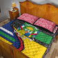 Central African Republic Quilt Bed Set Multicolor Tribal Design - African Pride