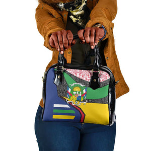 Central African Republic Shoulder Handbag Multicolor Tribal Design - African Pride