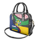 Central African Republic Shoulder Handbag Multicolor Tribal Design - African Pride