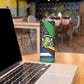 Central African Republic Skinny Tumbler Multicolor Tribal Design - African Pride
