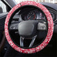 Central African Republic Steering Wheel Cover Multicolor Tribal Design - African Pride