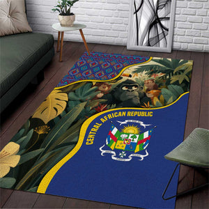 Central African Republic Area Rug Jungle Animal - African Pride