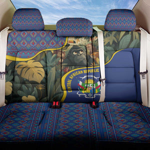 Central African Republic Back Car Seat Cover Jungle Animal - African Pride