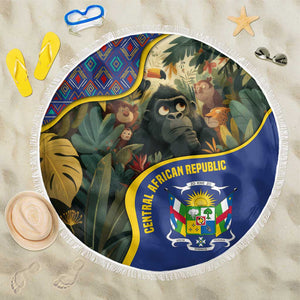 Central African Republic Beach Blanket Jungle Animal - African Pride
