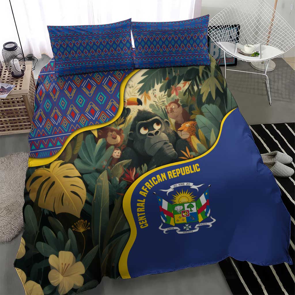 Central African Republic Bedding Set Jungle Animal - African Pride