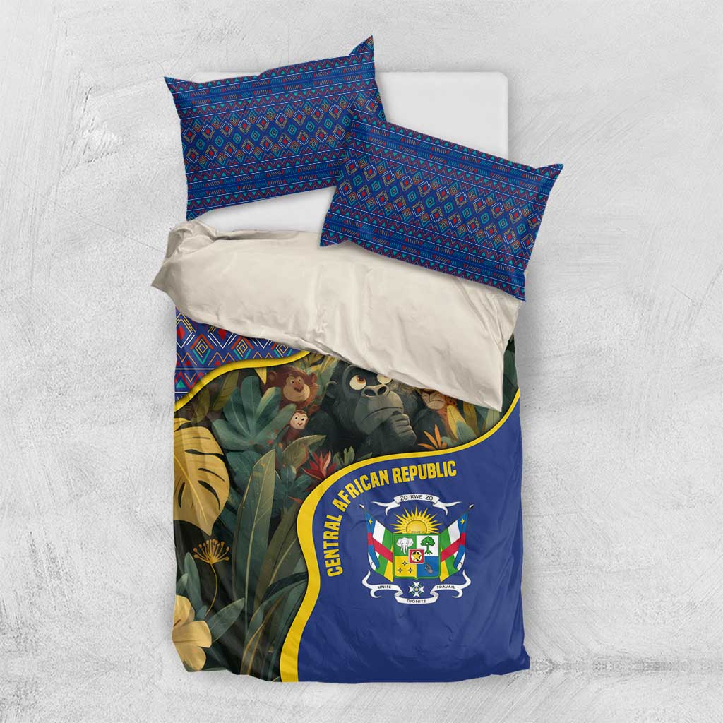 Central African Republic Bedding Set Jungle Animal - African Pride