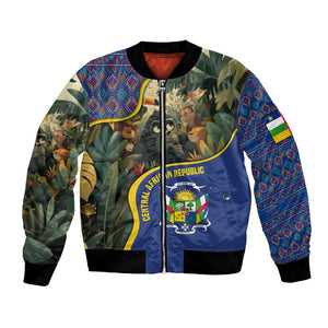 Central African Republic Bomber Jacket Jungle Animal - African Pride