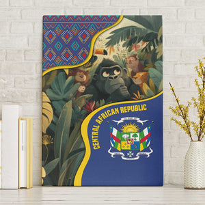 Central African Republic Canvas Wall Art Jungle Animal - African Pride