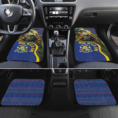 Central African Republic Car Mats Jungle Animal - African Pride