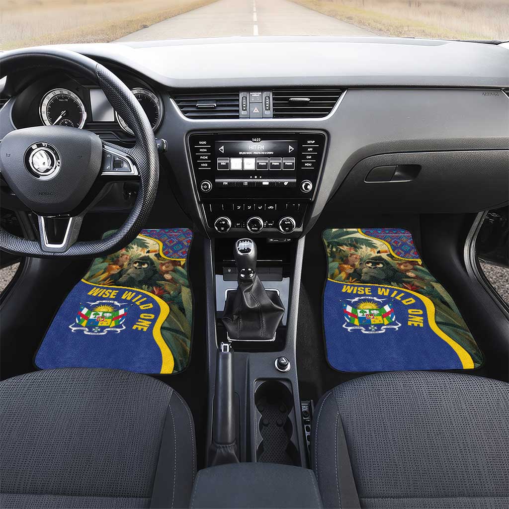 Central African Republic Car Mats Jungle Animal - African Pride