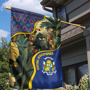Central African Republic Garden Flag Jungle Animal - African Pride