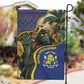 Central African Republic Garden Flag Jungle Animal - African Pride
