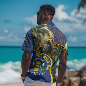 Central African Republic Hawaiian Shirt Jungle Animal - African Pride