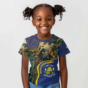 Central African Republic Kid T shirt Jungle Animal - African Pride