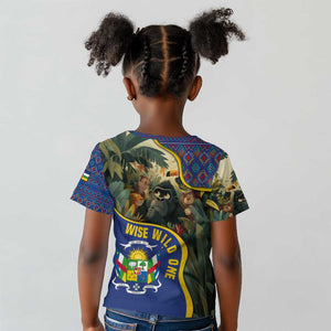 Central African Republic Kid T shirt Jungle Animal - African Pride