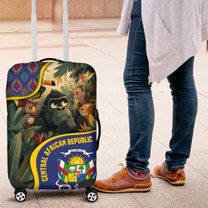 Central African Republic Luggage Cover Jungle Animal - African Pride