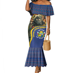 Central African Republic Mermaid Dress Jungle Animal - African Pride