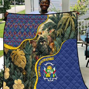 Central African Republic Quilt Jungle Animal - African Pride