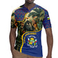 Central African Republic Rugby Jersey Jungle Animal - African Pride