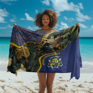 Central African Republic Sarong Jungle Animal - African Pride