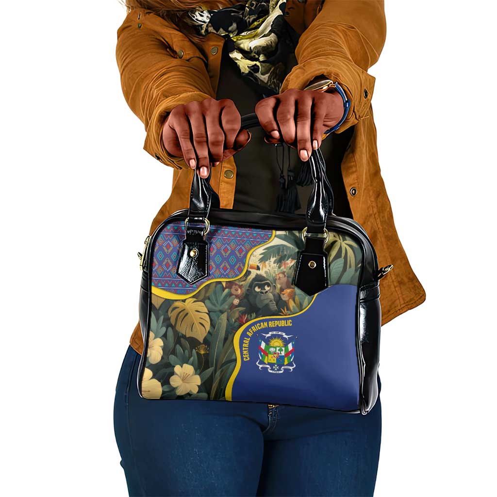 Central African Republic Shoulder Handbag Jungle Animal - African Pride