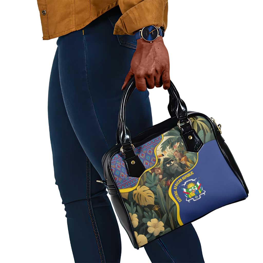 Central African Republic Shoulder Handbag Jungle Animal - African Pride