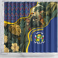 Central African Republic Shower Curtain Jungle Animal - African Pride