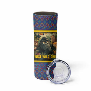 Central African Republic Skinny Tumbler Jungle Animal - African Pride
