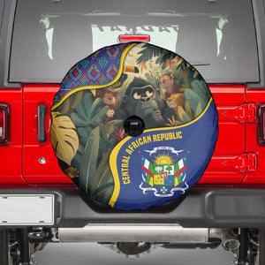 Central African Republic Spare Tire Cover Jungle Animal - African Pride