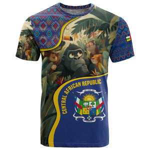 Central African Republic T shirt Jungle Animal - African Pride