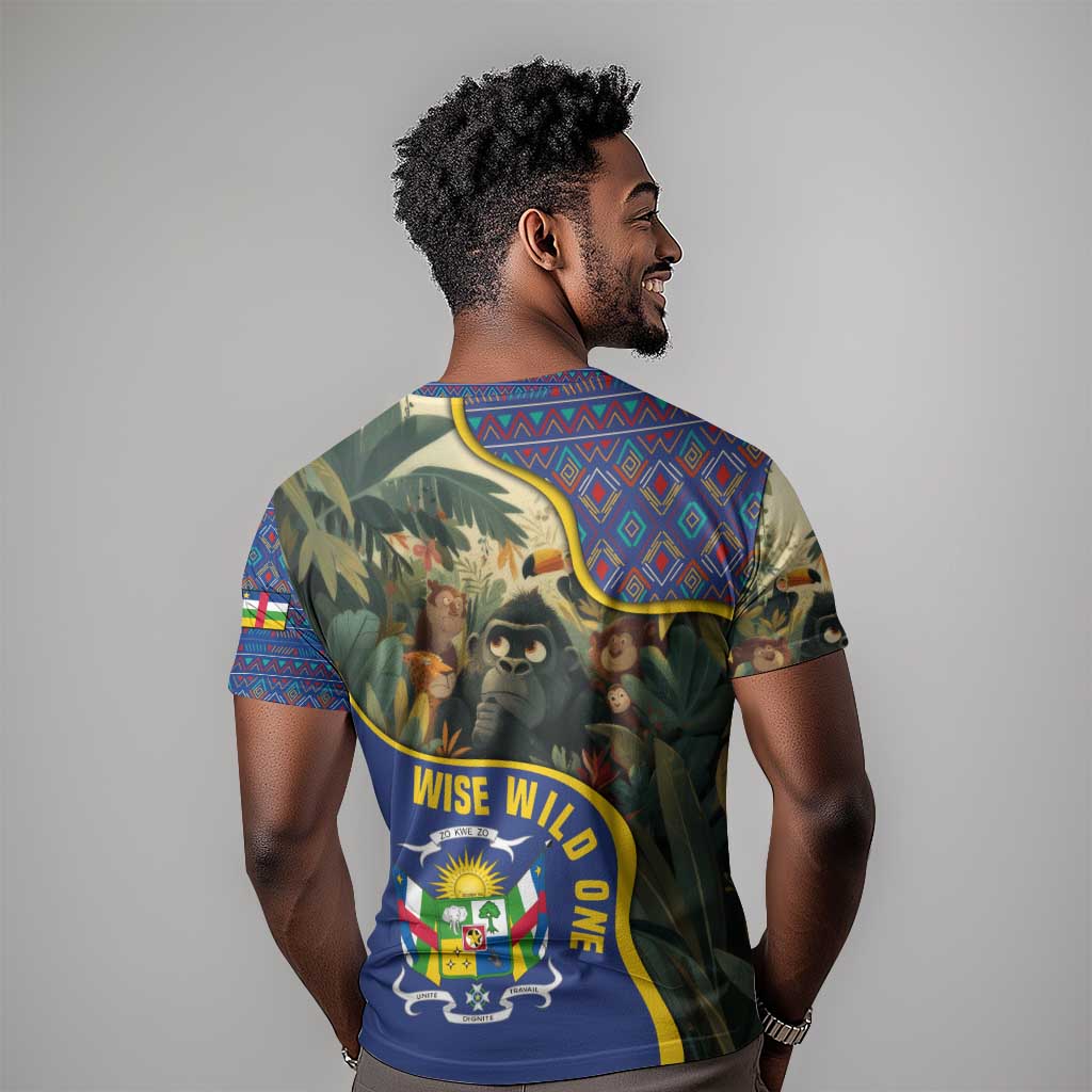 Central African Republic T shirt Jungle Animal - African Pride