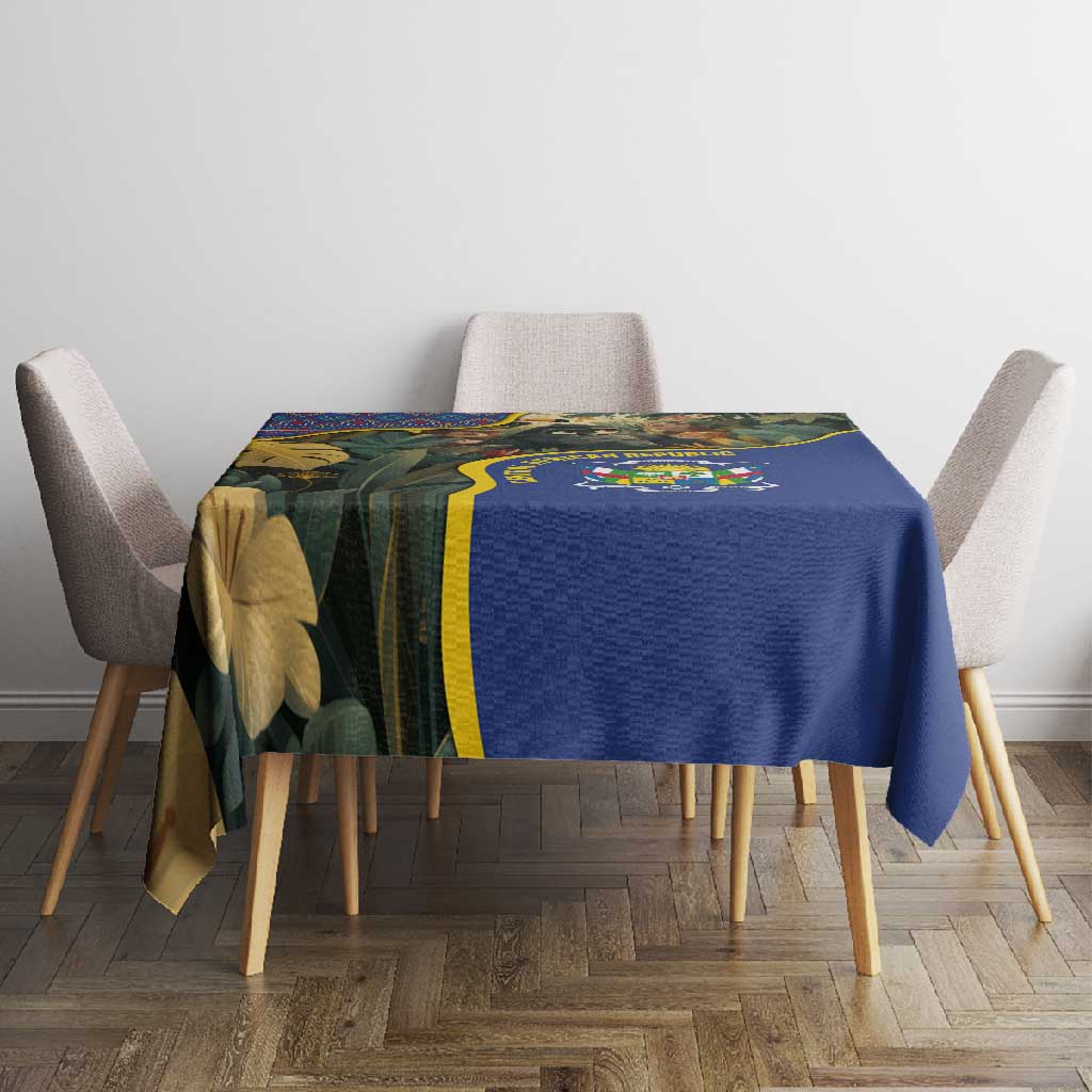 Central African Republic Tablecloth Jungle Animal - African Pride