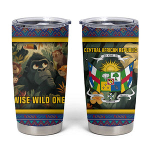 Central African Republic Tumbler Cup Jungle Animal - African Pride