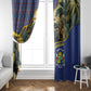 Central African Republic Window Curtain Jungle Animal - African Pride