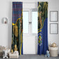 Central African Republic Window Curtain Jungle Animal - African Pride