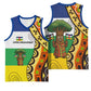 Central African Republic Basketball Jersey Baobab and Flag - African Pride