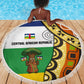 Central African Republic Beach Blanket Baobab and Flag - African Pride